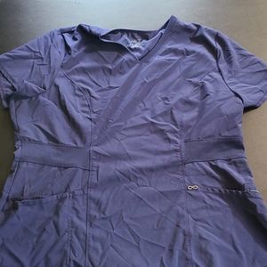 Size 2X Cherokee Infinity stretch scrub top